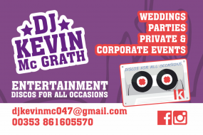 DJ Kevin McGrath  Mobile Disco Hire Profile 1