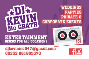 DJ Kevin McGrath  Bands and DJs Profile 1