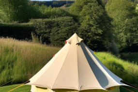 Beautiful Canvas Bell Tents