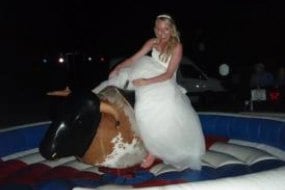 Our range of Rodeo Bulls, Bucking bronco and Simulators are great fun to hire