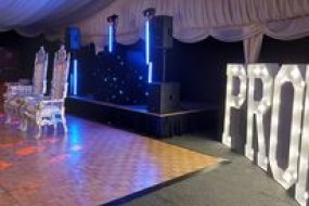 Need a DJ? Light Up Letter Hire Profile 1