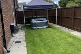 Southport Hot Tub Hire Marquee Flooring Profile 1