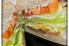 Freshly baked bread supplied daily.