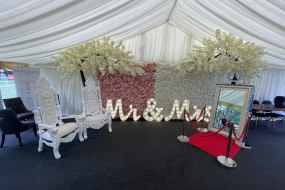 Boston Event Hire Flower Letters & Numbers Profile 1