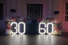 Memory box events  Light Up Letter Hire Profile 1