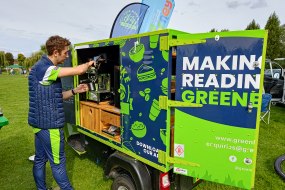 Green Bike Food Company: Electric Coffee Tuk-Tuk Coffee Van Hire Profile 1