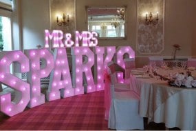 Timeless Balloons and Event Hire Hire Light Up Letters and Numbers Profile 1