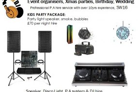 Fizz DJ Music Store Hire Party Equipment Hire Profile 1