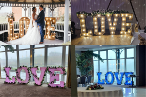 The Booth That Rocks Light Up Letter Hire Profile 1