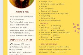 About me and my services