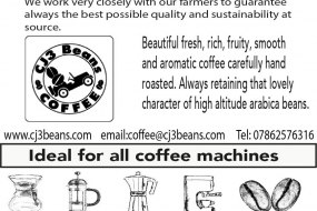 CJ3 Beans  Coffee Van Hire Profile 1