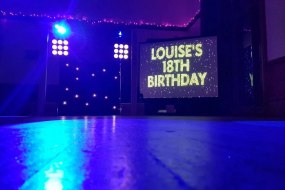 Dance Sounds DJ Screen and Projector Hire Profile 1