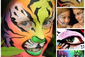 Eventertainers face painting kids adults