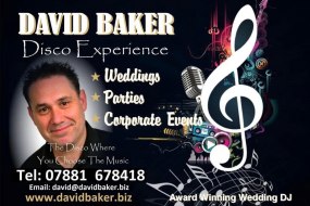David Baker Disco Experience  DJs Profile 1