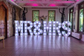 Enchanted Events - County Durham  Light Up Letter Hire Profile 1
