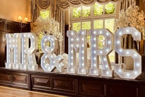 Wild About Events Hire Light Up Letters and Numbers Profile 1