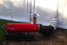 century marquees and event hire Marquee Heater Hire Profile 1