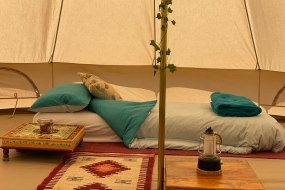 Devon Canvas Luxury Bell Tent Hire Glamping Tent Hire Profile 1
