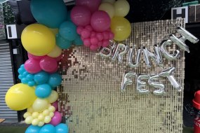 Bubble & Bell Sequin Wall Hire Profile 1