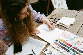 Holly Jones Creative Live Event Painter Profile 1