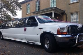 13 seater 4x4 style excursion limousine