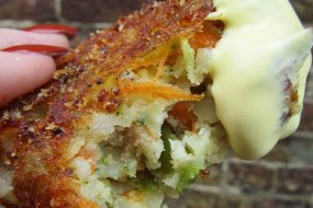 Bubble & Squeak Hashbrown with Hollandaise