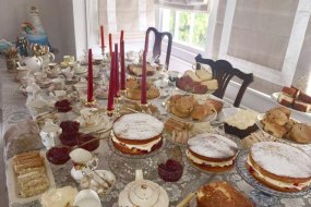 A classy Christening Afternoon Tea Me Old Vintage China
