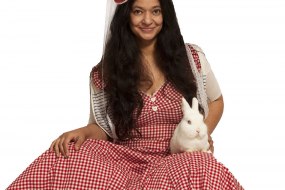 Children's Magician with Rabbit