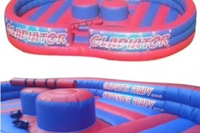 BnBs Inflatable Hire Gladiator Duel Hire Profile 1
