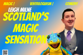 Leigh Milne - Magician and Entertainer After Dinner Speakers Profile 1