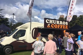 Bare Bones Churro Coffee Van Hire Profile 1