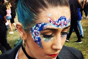 Aurora Face and Body Art Glitter Bar Hire Profile 1