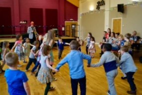 Games and dancing
