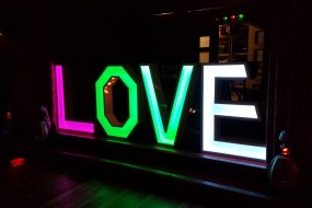 Sparks entertainments  Light Up Letter Hire Profile 1