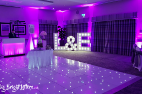 Big Bright Letters Lighting Hire Profile 1