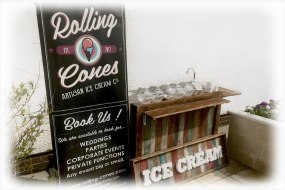 Rolling Cones - Artisan Ice Cream Co. Ice Cream Cart Hire Profile 1