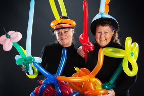 Kelly and Debbie - Entertainers Balloon Modellers Profile 1