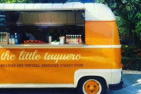 Vintage taco truck the little taquero