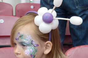 face painting & balloons westham FC