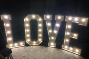 Flossy's Ice Creams Light Up Letter Hire Profile 1