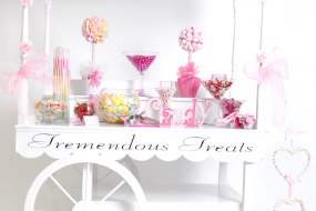 Large Handcrafted Sweetie Cart 
