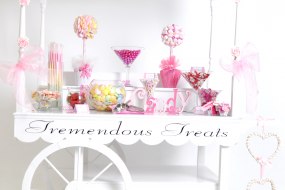 Large Handcrafted Sweetie Cart
