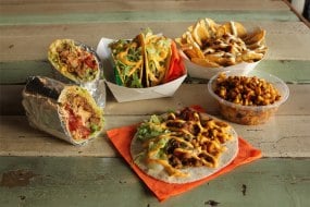 taco and burrito selection