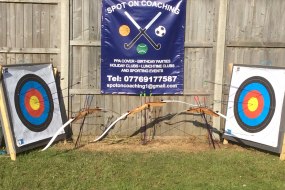 Spot on Coaching Mobile Archery Hire Profile 1