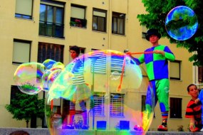 gigantic bubbles