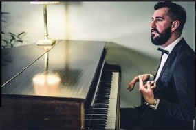 Adam on Piano  Musician Hire Profile 1