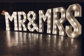 ForeverMore Events  Light Up Letter Hire Profile 1