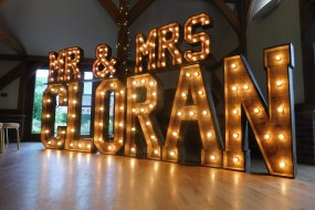 Big Wow Events Ltd Light Up Letter Hire Profile 1