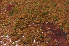 Lamb keema peas