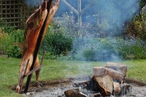 Cooking lamb the Argentine way